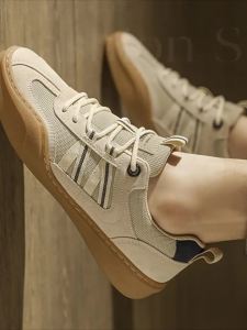 JIANDESAI | Breathable Mesh Vintage Style Athletic Shoes