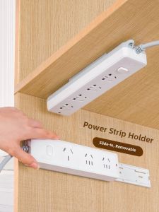 YUHANG | Wall-Mounted No Drilling Outlet Organizer