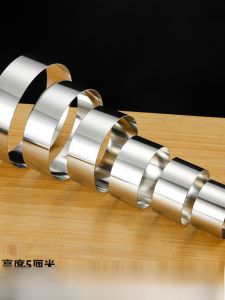 Thickened round Mousse Ring Baking Tool for Cheesecake And Tiramisu 5cm High Stainless Steel American Style Baking Mold