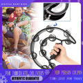 Drum Tamborin Perkusi Rebana Musik Setengah Bulan Ganda Tahan Lama Alat Musik Tamborin Tambourine Double Ring Kecrekan Tamborine Speeds COD. 