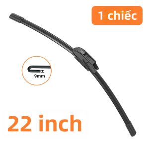1PC Cần Gạt Nước Kính Chắn Gió Ô Tô Loại J Cao Su Tự Nhiên Cần Gạt Nước Kính Chắn Gió Phía Trước Chất Lượng Cao Dành Cho Ô Tô Kích Thước Từ 12 "đến 28"