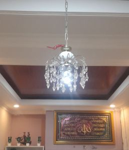 lampu hias gantung ruang tamu diameter 20cm