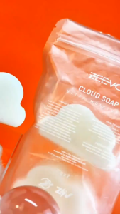 ZEEVO Cloud Soap Buy 1 Take 1 Whitening Moisturizing Bar Soap with Glutathione Niacinamide Goat Milk