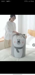 L07 (พร้อมส่ง) ถุงกระเป๋าขนาด 84 X 47 cm. ถุงเก็บผ้าห่ม เสื้อผ้า หมอนผ้าห่มเครื่องนอน กันฝุ่น กันน้ำ ให้เลือก 6 แบบ