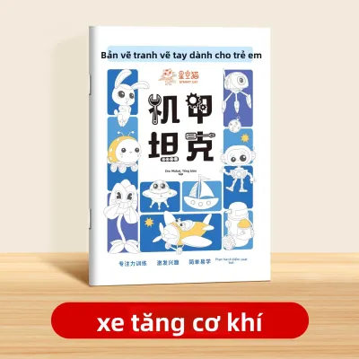 XIABAO | Sách Vẽ Tập Doodle Hình Cartoon cho Trẻ Em