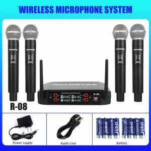 RAYHAYES 4 Channel Wireless Microphone System: A High-Quality Audio Solution