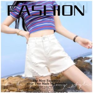 QXshop กางเกงขาสั้น กางเกงยีนส์สำหรับไปเที่ยว สไตล์ Y2K, แบบดีไซน์เก๋ๆ สีอักเสบ ที่นี่