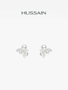 HUSSAIN | Original Elegant Small Luxury Freshwater Pearl Earrings