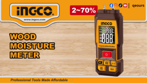 INGCO DIGITAL WOOD MOISTURE METER | HETWM031