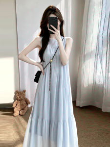 Dear Bird | Đầm Dài Chiffon Thoáng Mát Không Tà Mùa Hè Pháp Elegance