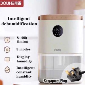 🔥🔥🔥 [SG SELLER]Upgrade Protable READY STOCK Douhe small household intelligent dehumidifier / Appointment /Three modes  humidity notific/Fast Delivery/Bedroom/Sg Plug