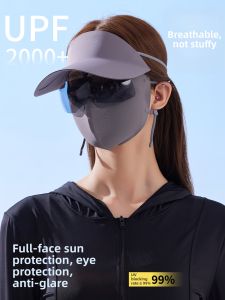 Sun Protection Face Mask with Cap UV Protection