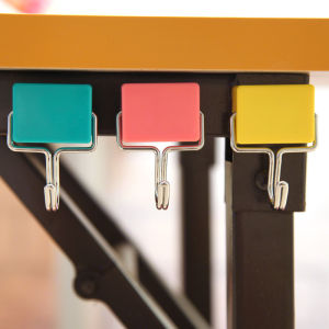 Móc Treo Đồ Nhà Bếp - NAM CHÂM TỪ TÍNH Siêu Chắc - Dán Tủ Lạnh Dán Khung Kệ Sắt