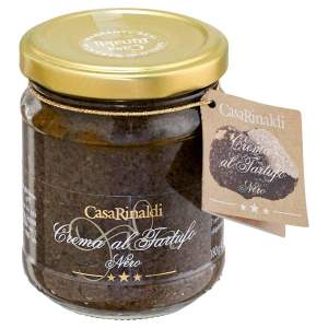Sốt Kem Nấm Truffle Đen Casa Rinaldi 180g – Kem Truffle Mịn Chuẩn Vị Ý