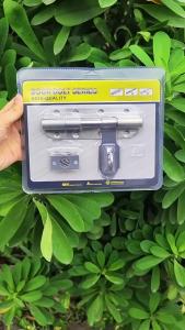 Chốt Khóa Bằng Thép Không Gỉ Siêu Bền Dày Dặn Lắp Nổi Dùng Cho Cửa Gỗ (trái Và Phải)