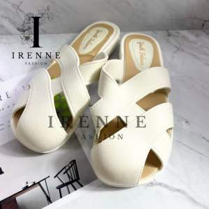 Sandal Slop Ketupat Karet Jelly Import Empuk elastis hak 2cm BALANCE 2899