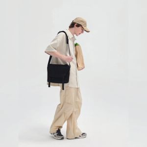 MAH tour du lịch trẻ xuyên màu trơn loạt Túi đeo chéo