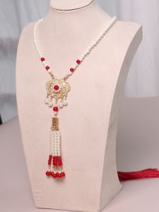 Han Dynasty Long Laomingmade Late Bright Wind Back Cloud Ming Made Horse-Face Skirt Safety Lock Classy Necklace Red Chinese Ancient Style Matching
