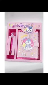 พร้อมส่ง สมุดโน๊ตไดอารี่ A6 คุโรมิ แท้! Kuromi แพลนเนอร์ สมุดบันทึก ซานริโอ้ Sanrio Diary Notebook ดินสอสีฟ้ายางลบ