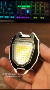 LAMPU MINI COB PLUS KOREK ELECTRIC - 3 WARNA CAHAYA - USB TYPE C