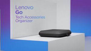 Lenovo Go Tech Accessories Organizer - Modern & Compact device storage for smartphone notepad pens earbuds mouse