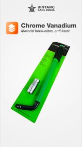 KUNCI RODA TARIK 19 X 21 MM TEKIRO - WHEEL MASTER WRENCH