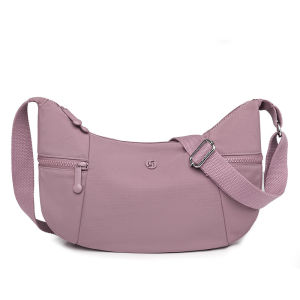 GStar Large Slouchy Sling Bag Croissant Bag Leisure All-match Hobo Bag Outdoor Travel Multipurpose Lightweight Casual Shoulder Bag Crossbody Bag