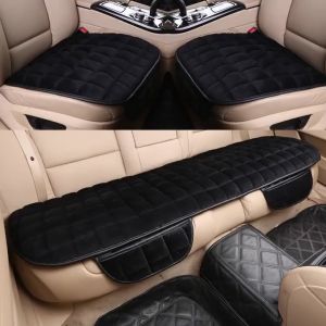 🔰 SG TRUST > Car Padding Full Set Car Front Back Seat Cover Breathable PU Leather Seat Pad Mat Cushion
