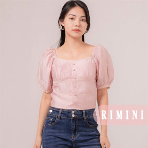 RIMINI - Atasan Wanita Blouse Valentine Puff XS-XL - Dazelle Top 522029
