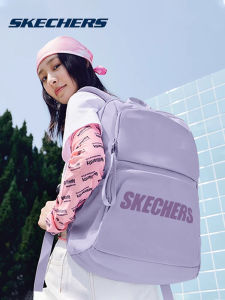 Skechers Canvas Outdoor Backpack Dung Tích Lớn Cho Sinh Viên Đa Năng Thường Ngày Đi Du Lịch Thường Ngày Có Túi Đựng Thức Ăn