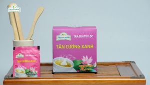 Trà Sen Túi Lọc Tân Cương Xanh 40gr - Trà Túi Lọc Giảm Stress Thanh Lọc Cơ Thể