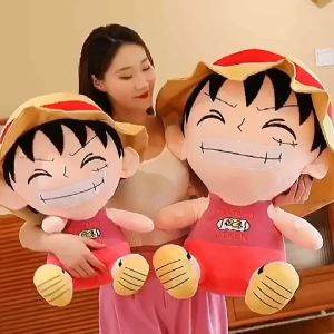 Boneka One Piece The Luffy terbaru ANIME CARTOONJEPANG Ukuran 35 CM