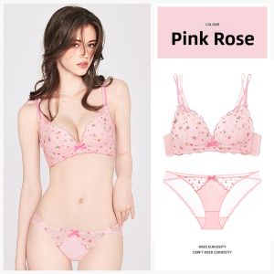 Miss Curiosity | Push-up Bra for Small Chest No Steel Ring Breast Support Underwear