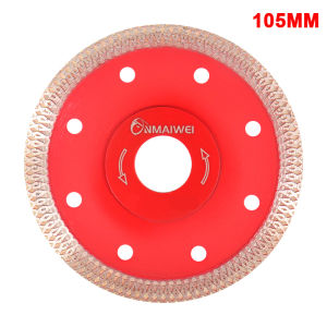 5 Inch / 4.5Inch Super Thin Diamond Blade 2Pcs for Porcelain/Ceramic/Granite/Marble Smooth Cutting Wheel Disc for Angle Grinder