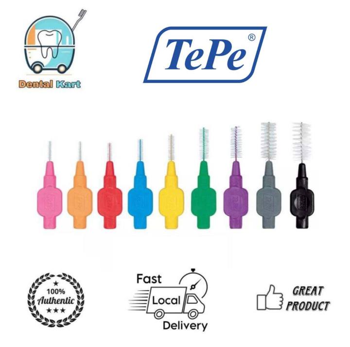 TePe Interdental Brush Original Soft (8 pieces/pack) | Lazada Singapore