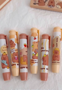 ยางลบแบบกด สำหรับนักเรียน อุกกรณ์การเรียน พร้อมส่ง