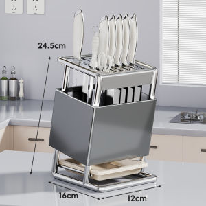 Multifunctional Knife Storage Rack
