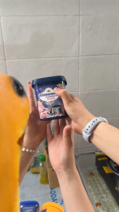 AJYF ครีมทำความสะอาดสแตนเลสสำหรับใช้ในครัว💡 ขจัดคราบไหม้ที่ก้นหม้อและคราบดำ สารทำความสะอาดที่ทรงพลังสำหรับการขจัดสนิม ขนาด 500 กรัม