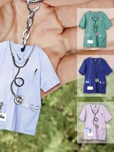 【 Customer Favorite 】Acrylic Keychain for Nurses and Medical Personnel -The Perfect Thanksgiving Gift for Car Keys and Backpacks