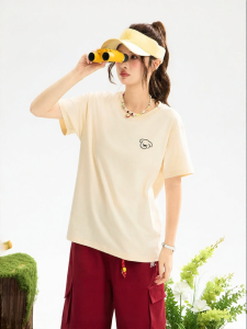Gbiaior | Cartoon Printed Short Sleeve T-Shirt