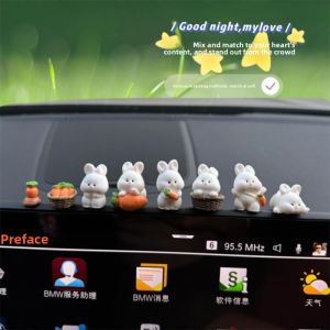 KAXIUMAN | Cute Cartoon Rabbit Car Decor  Dashboard Ornament