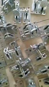 bộ khóa chốt cửa cổng tự động thép dầy 5ly mạ crom toàn phần siêu bền