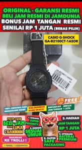 CASIO ORIGINAL - CASIO G-SHOCK GA-B2100CT-1A5DR - MEN NG - Cloth - Hitam - Jam dunia JD18  Jam Tangan Pria Jam Pria Jam Tangan Anti Air G SHOCK GSHOCK + CASIO GA-B2100CT-1A5 GA B2100CT 1A5 GA-B2100CT B2100CT GAB2100 GA-B2100 GAB2100CT GA-2100 $ S003