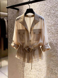 YINGKETUO | Small and Mature Style Oversized Shirt