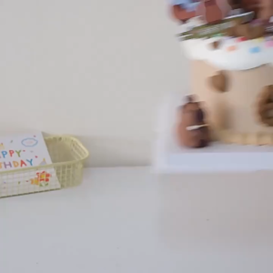 Capybara Cake Decoration Toy Cute Fingurine Topper Ready Stock Hiasan Kek Birthday Bear