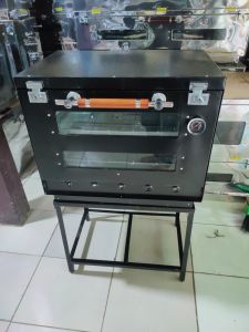 OVEN GAS MANUAL UK 60X40CM BAHAN COLORBOND BLACK DOFF ANTI KARAT TEBAL DAN MURAH