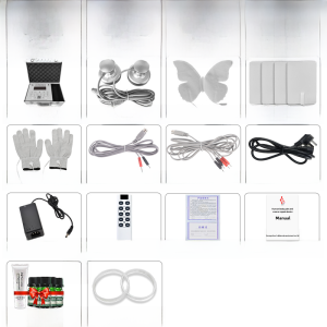 Remote Control Qi Massage Device LQ98626 Bio-Electrotherapy Acupoint Stimulation Master Neck Body Massager Health Care Equipment