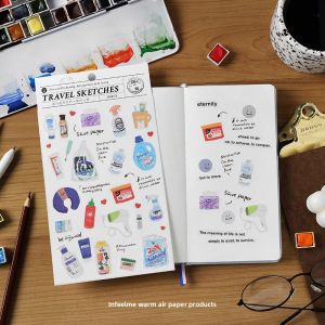 Stickers Punk | Travel Ins Style Washi Paper Stickers