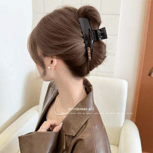 Elegant Large Size Shark Hair Clip Simple French Style Women's Hair Accessories Hair Grips Fashionable Hairdressing Hairpins