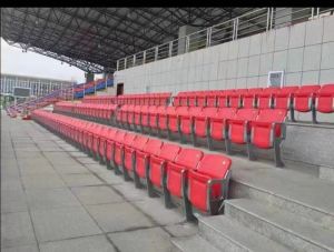 Manual Electric Retractable Stool Seat Stadium Basketball Court Audience Stand Chair Hall Chair Bench Back Chair